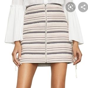 BCBGMAXAZRIA Tan mini skirt